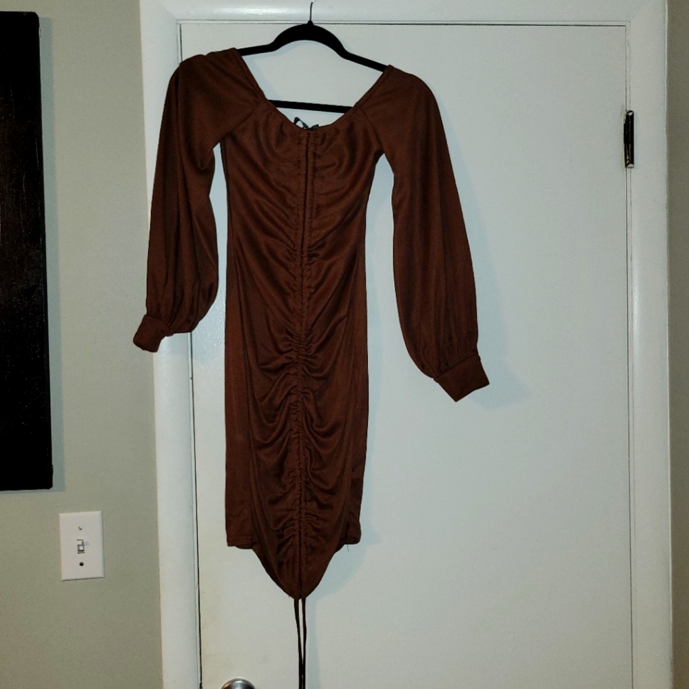 Brown dress